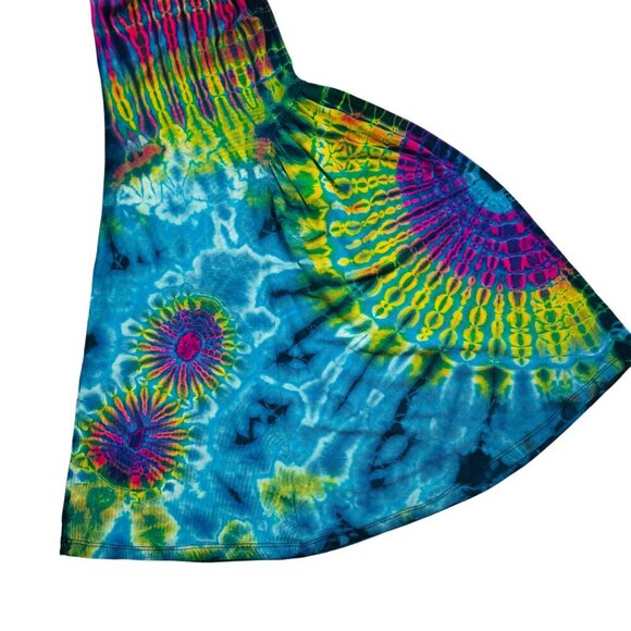 Mellow Mood Viscose/Spandex Multicolor Hippie Bellbottoms/Flare Women's Size O/S - Picture 4 of 9